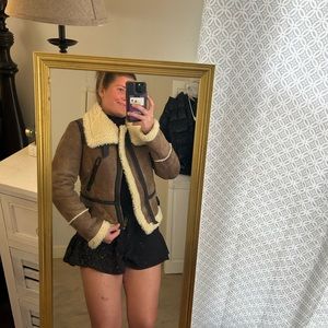 Mango outlet women’s bomber jacket